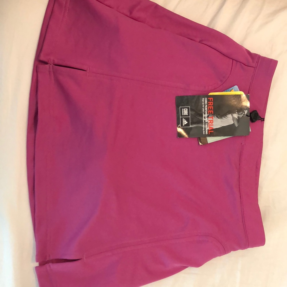 Magenta Adidas Golf Skort
